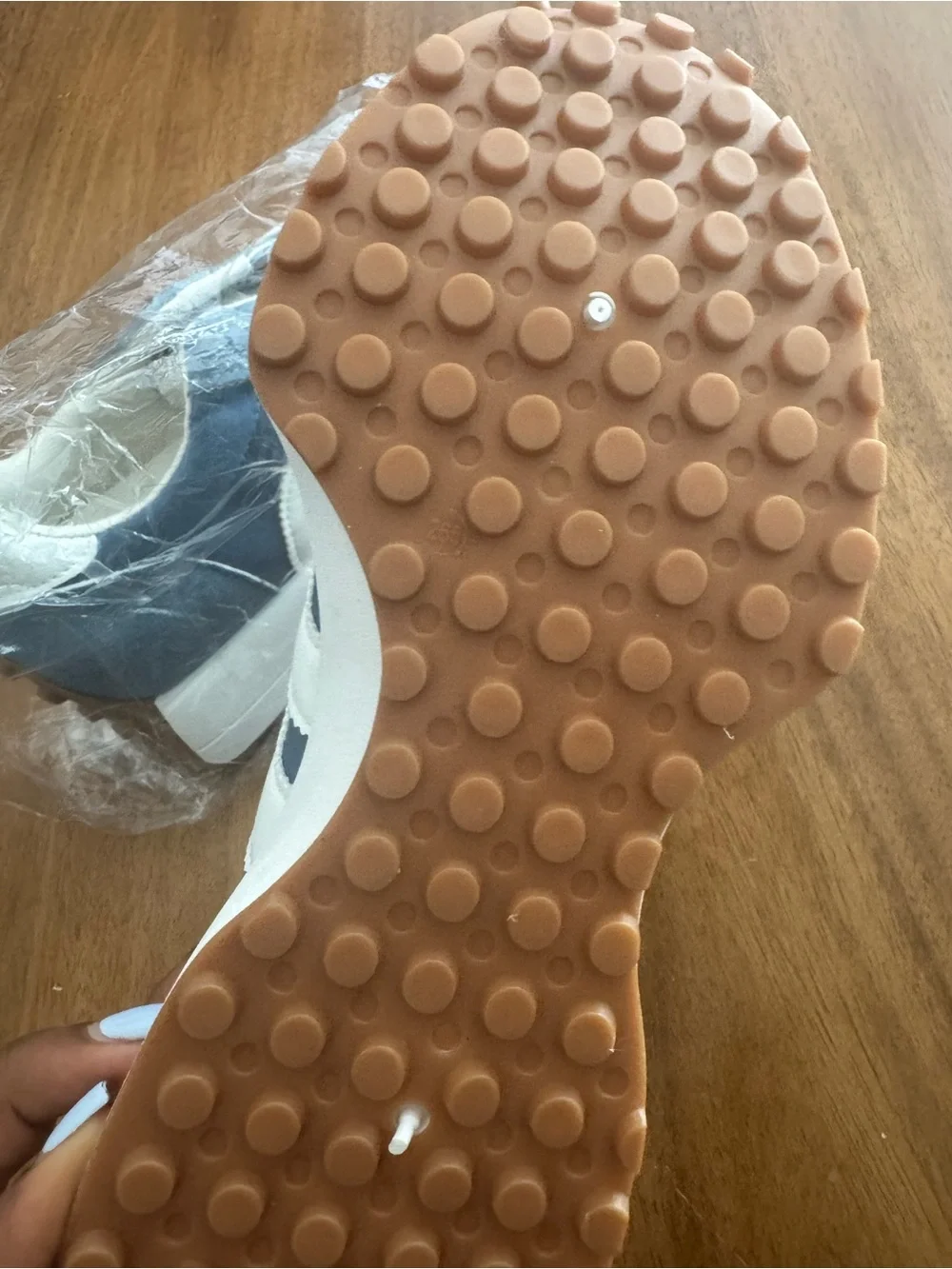 Source Unknown Blue and White  Sneakers